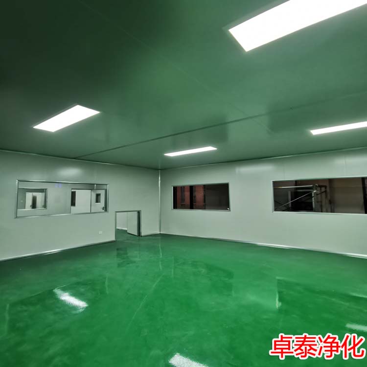 河北凈化車間裝修廠家今日分享潔凈廠房現(xiàn)場(chǎng)施工圖