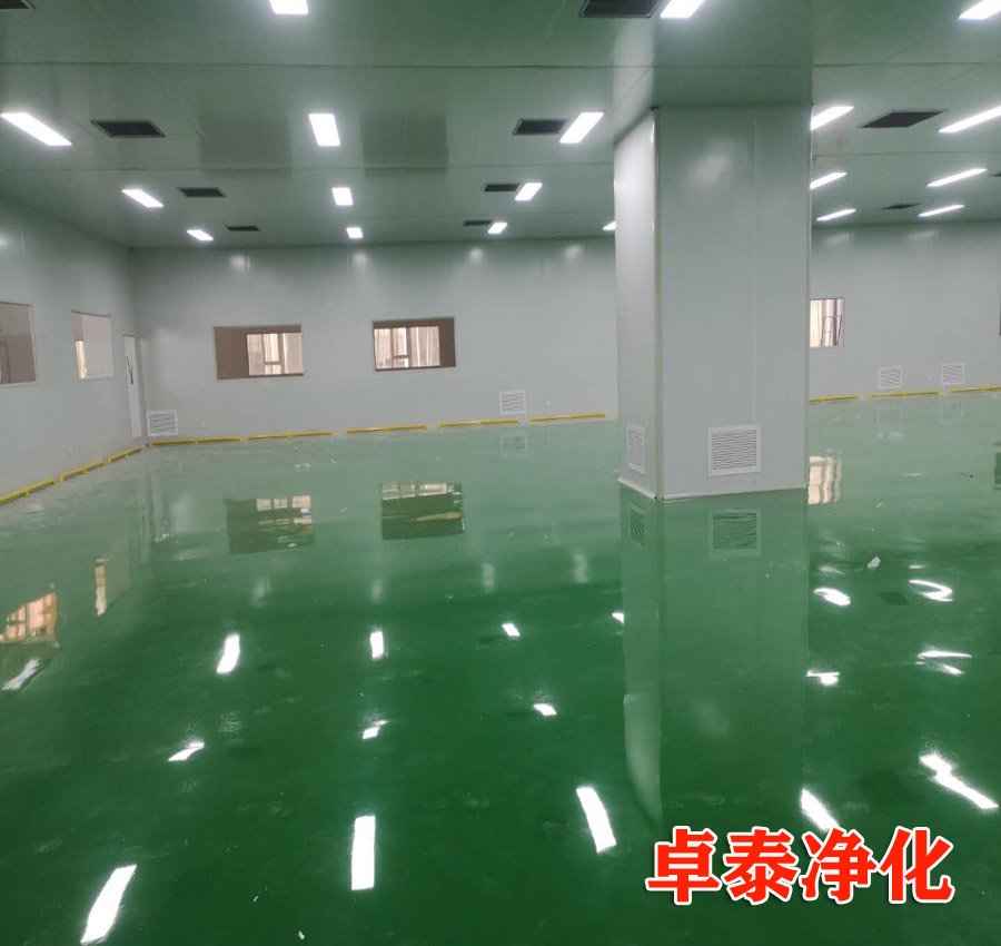 新能源產(chǎn)品配套凈化車間潔凈廠房設(shè)計(jì)裝修找河北卓泰凈化