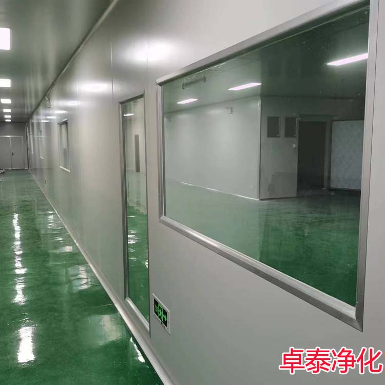 薺葩健康有限公司預(yù)制菜凈化車間裝修施工完成，河北裝修凈化車間找卓泰凈化工程