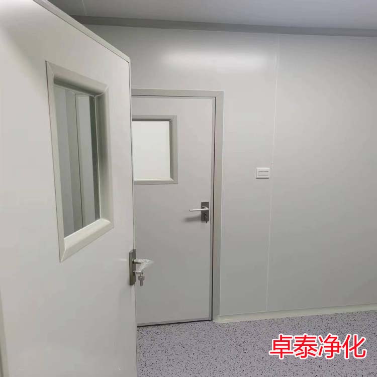 在凈化車(chē)間、潔凈室中氣閘室的作用，河北凈化車(chē)間裝修廠家找卓泰凈化